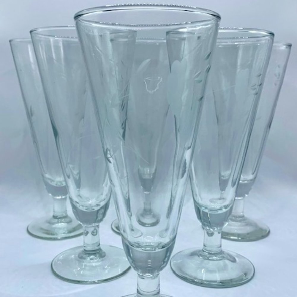 Pilsner Glasses, Set of 6